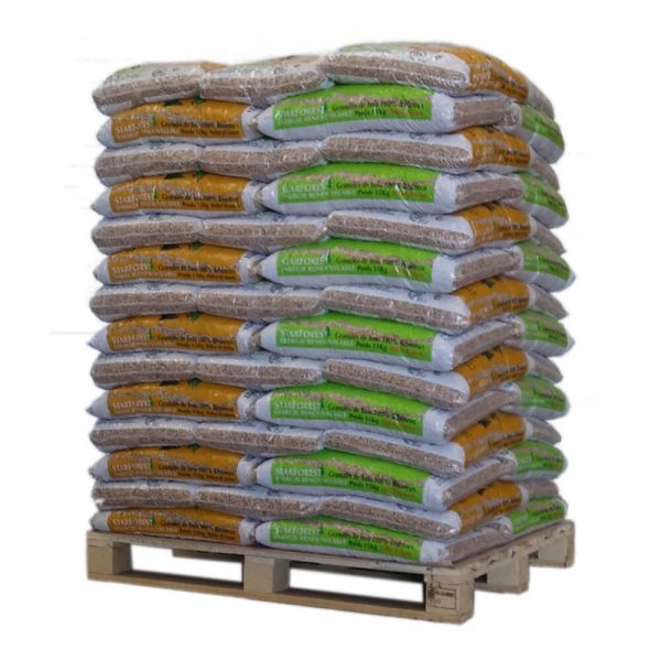 Pellets Starforest – Palete com 70 sacos de 15 kg
