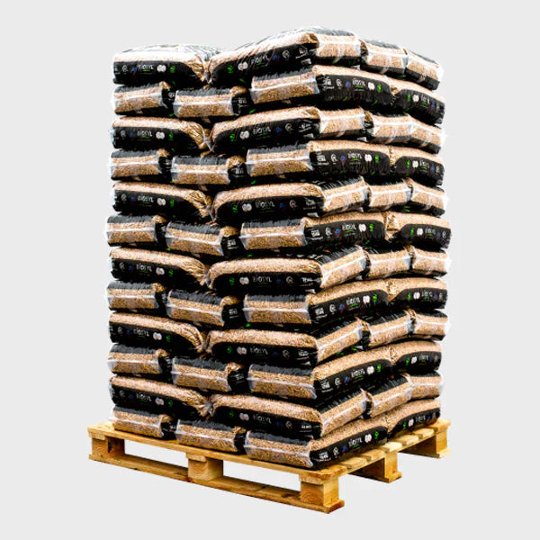 Granulés Bois BIOSYL Premium 5.0, Palette 72 Sacs 15kg, Chauffage Écologique