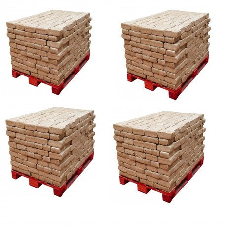 Bûches Compressées Jour Mademoiselle Bûche, 2160 Unités, Chêne Hêtre Français
