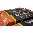 Blocs de Bois de Cheminée FSC Giant Flames - Pack 12 x 700g (8.4 kg) Bio-Cire Longue Durée