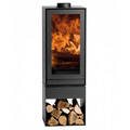 Poêle à Bois Nestor Martin TQH 13 8KW Pivotant, Woodbox® Haute Performance