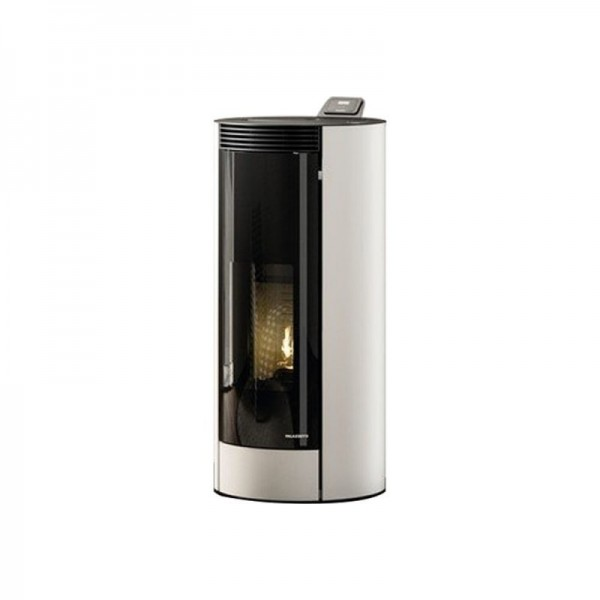 Poêle à Granulés Palazzetti MELITA 6-8kW Acier Design Chauffage Écologique Performant